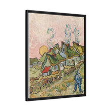 Houses and Figure by Vincent van Gogh - NOMADEN ART GALLERY