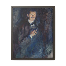 Edvard Munch's Self-Portrait with Cigarette (1895) - NOMADEN ART GALLERY