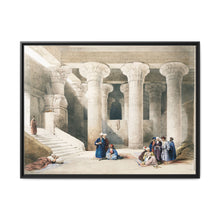 Temple of Egyptian illustration by David Roberts (1796–1864) - NOMADEN ART GALLERY