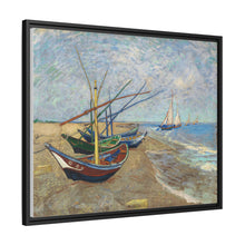Vincent van Gogh's Fishing Boats on the Beach at Saintes-Maries (1888) - NOMADEN ART GALLERY