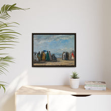 Claude Monet's The Beach at Trouville - NOMADEN ART GALLERY