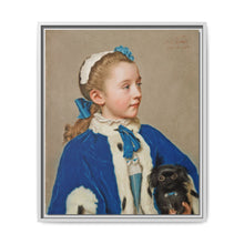 Portrait of Maria Frederike van Reede-Athlone at Seven Years of Age by Jean Etienne Liotard - NOMADEN ART GALLERY