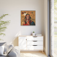 Indian chief portrait illustration