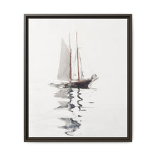 Two–masted Schooner with Dory (1894) by Winslow Homer - NOMADEN ART GALLERY