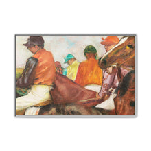 The Jockeys (ca. 1882) by Edgar Degas - NOMADEN ART GALLERY