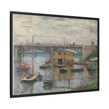 Claude Monet's Bridge at Argenteuil on a Gray Day (1876) - NOMADEN ART GALLERY