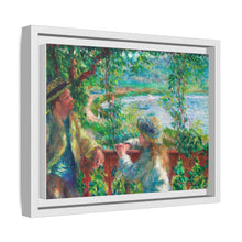 Cerca del lago (1879-1890) de Pierre-Auguste Renoir