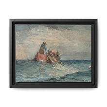 Hauling in the Nets (1887) by Winslow Homer - NOMADEN ART GALLERY