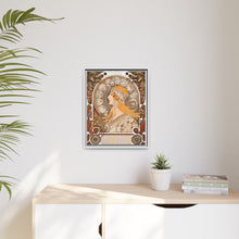 Alphonse Maria Mucha's Zodiaque or La Plume (ca. 1896–1897). Famous Art Nouveau artwork