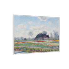 Claude Monet's Tulip Fields at Sassenheim (1886). Original from the Sterling and Francine Clark Art Institute. - NOMADEN ART GALLERY