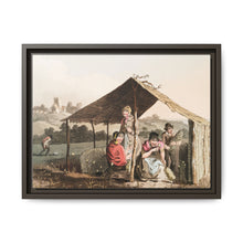 Illustration of teasel field from The Costume of Yorkshire (1814) by George Walker - NOMADEN ART GALLERY