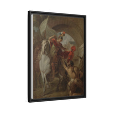 Saint Martin Sharing his Coat with a Beggar by Louis Galloche