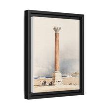Pompey's Pillar Alexandria illustration by David Roberts (1796–1864). - NOMADEN ART GALLERY