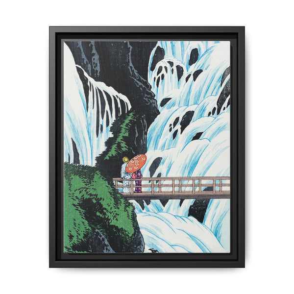 Shiragumo Waterfall of Nikkō (1910) print in high resolution by Hiroaki Takahashi. - NOMADEN ART GALLERY