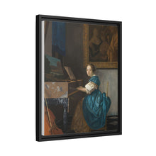 La joven sentada ante un virginal, de Johannes Vermeer (ca. 1670-1672) 