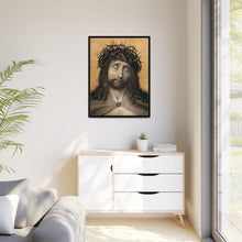 Christ as the Man of Sorrows. Colour lithograph by N.J. Strixner, 1818, after Q. Matsys.