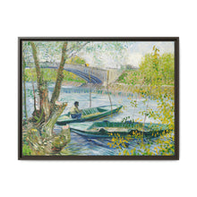 Fishing in Spring, the Pont de Clichy (Asnières) (1887) by Vincent Van Gogh - NOMADEN ART GALLERY