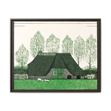 Farmhouse with thatched roof (1919) by Julie de Graag - NOMADEN ART GALLERY