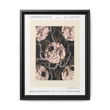 Flower pattern Art Deco stencil print in oriental style. Original from our own 1914 edition of Samarkande - NOMADEN ART GALLERY