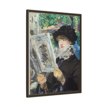 Mujer leyendo (ca. 1880-1881) de Édouard Manet.