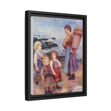 Mussel-Fishers at Berneval (Pêcheuses de moules à Berneval, côte normand) (1879) by Pierre-Auguste Renoir - NOMADEN ART GALLERY