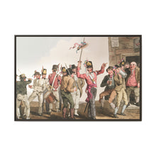 Illustration of thirty-third regiment from The Costume of Yorkshire (1814) by George Walker - NOMADEN ART GALLERY