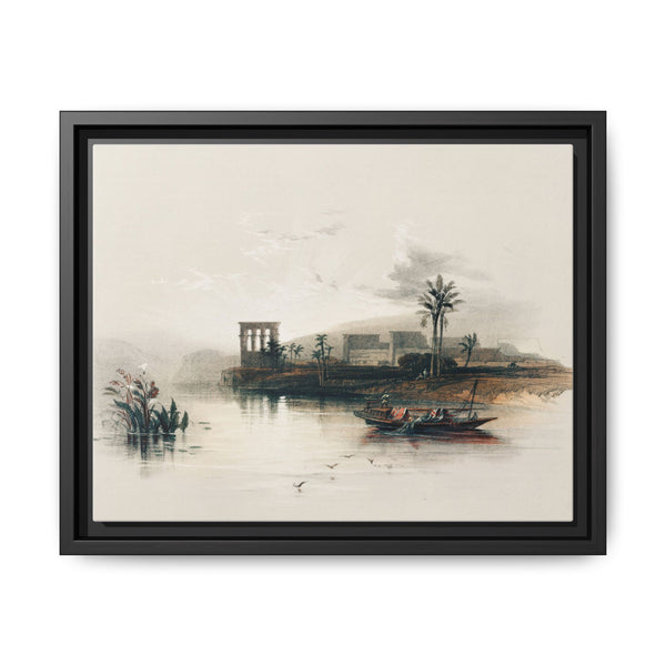Island of Philae on the Nile Nubia illustration by David Roberts (1796–1864) - NOMADEN ART GALLERY