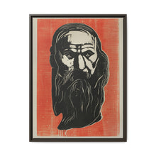 Head of an Old Man with Beard (1902) by Edvard Munch - NOMADEN ART GALLERY