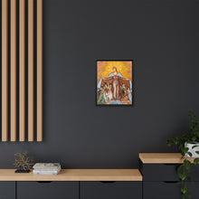 Fresco of Virgin-of-Mercy on the northern wall of the subsidiary church Saint Anna in Saager