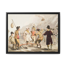 Illustration of the fool plough from The Costume of Yorkshire (1814) by George Walker - NOMADEN ART GALLERY