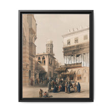 Bazaar of the coppersmiths Cairo illustration by David Roberts (1796–1864) - NOMADEN ART GALLERY