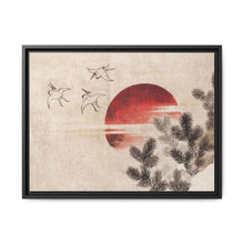 Katsushika Hokusai's birds and sunset, from Album of Sketches (1814) - NOMADEN ART GALLERY