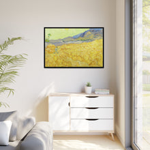 Van Gogh's Wheatfield with a reaper (1889) - NOMADEN ART GALLERY