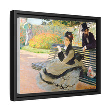 Camille Monet (1847–1879) on a Garden Bench (1873) by Claude Monet - NOMADEN ART GALLERY