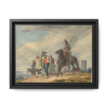 Three Armed Riders Escorting Prisoners near Reims (1825) by Peter von Hess - NOMADEN ART GALLERY