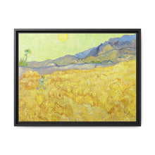 Van Gogh's Wheatfield with a reaper (1889) - NOMADEN ART GALLERY