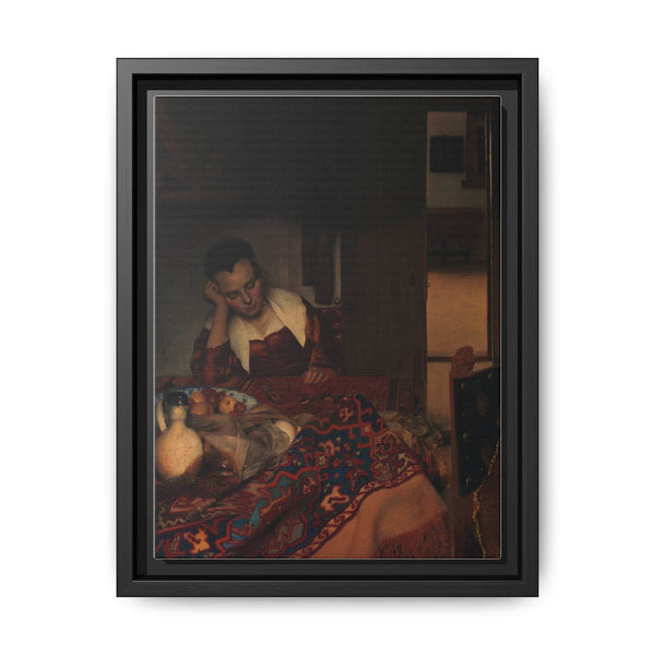 Vermeer's "Young Woman with a Water Pitcher" | Classic Canvas Art - NOMADEN ART GALLERY