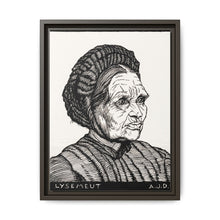 Portrait of Laren farmer's wife named Lysemeut (1916) by Julie de Graag - NOMADEN ART GALLERY