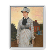 The Red School House (1873) by Winslow Homer - NOMADEN ART GALLERY