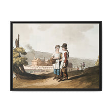 Illustration of factory children from The Costume of Yorkshire (1814) by George Walker - NOMADEN ART GALLERY