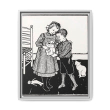 A boy and a girl by Julie de Graag - NOMADEN ART GALLERY