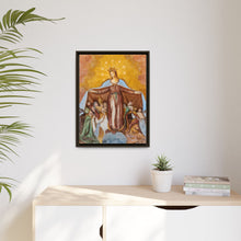 Fresco of Virgin-of-Mercy on the northern wall of the subsidiary church Saint Anna in Saager