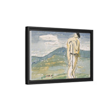 A weary pilgrim (1936) watercolor by Mikulas Galanda