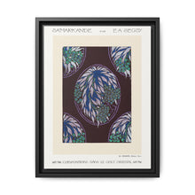 Fruit tree pattern Art Nouveau pochoir print in oriental style. Original from our own 1914 edition of Samarkande - NOMADEN ART GALLERY