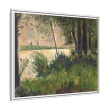 La ribera herbosa de Georges Seurat (1881-1882)