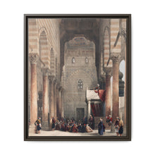 Interior of the mosque of the Metwalys (Metwalis) illustration by David Roberts (1796–1864) - NOMADEN ART GALLERY
