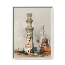 Ruined mosques in the desert west of the Citadel illustration by David Roberts (1796–1864) - NOMADEN ART GALLERY