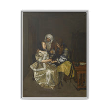 A Glass of Lemonade (ca. 1664 (Baroque)) by Gerard Terborch II and Workshop of Gerard Terborch II - NOMADEN ART GALLERY