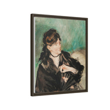 Retrato de Berthe Morisot con un abanico (1874) de Édouard Manet.