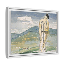 A weary pilgrim (1936) watercolor by Mikulas Galanda
